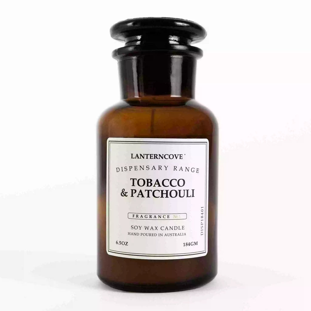 Tobacco & Patchouli Dispensary 6.5oz Candle