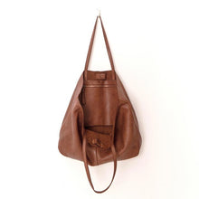 Load image into Gallery viewer, Unlined Tote (Cognac)

