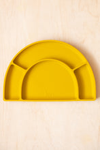 Load image into Gallery viewer, Silicone Divided Plate - Mustard
