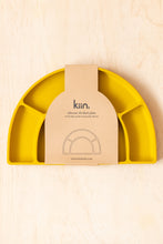 Load image into Gallery viewer, Silicone Divided Plate - Mustard
