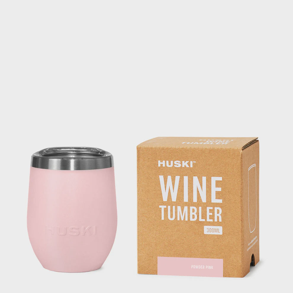 Huski Wine Tumbler - Powder Pink